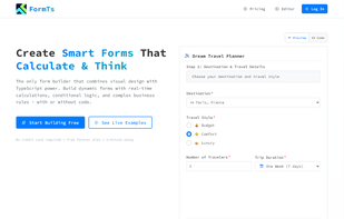 Landing page