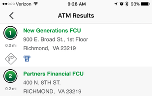 MoneyPass® Network ATM Locator screenshot 1