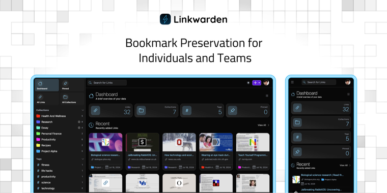 Linkwarden 2.10 brings text highlighting, enhanced search, improved AI tagging, and more image
