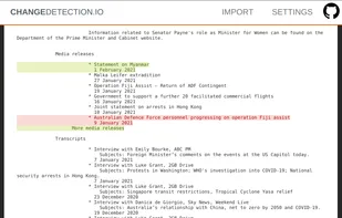 Text differences are clear and easy to see