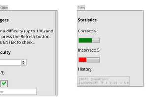 Get integer practice with Equationelephant 