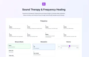 Sound Therapy & Frequency Healing