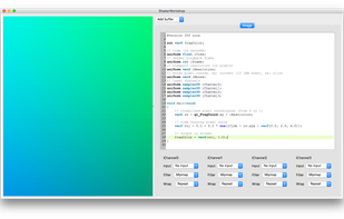 ShaderWorkshop screenshot 1