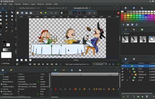 Synfig Studio screenshot 1