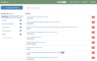 HelpSite.io screenshot 1