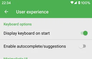 KISS Launcher screenshot 3
