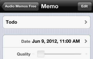 Audio Memos screenshot 2