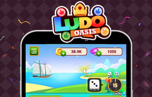 Ludo Oasis Dice Board Game screenshot 1