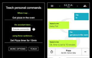 SEPIA Framework screenshot 1