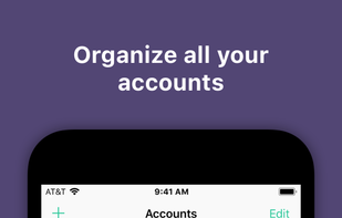iOS Accounts List