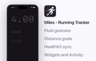 Miles - Running Tracker screenshot 1