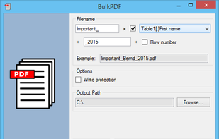 BulkPDF screenshot 1