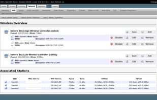 LuCI screenshot 1