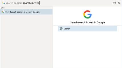 Fluent Search screenshot 1