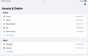 My Assets+ screenshot 1