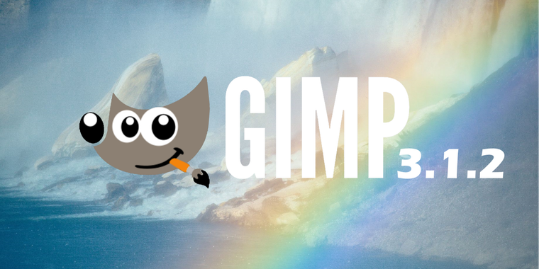 GIMP 3.1.2 development release introduces adaptive brush previews and new paint blend mode