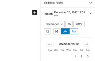 Auto-Scheduling for Blog Posts