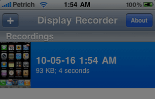 Display Recorder screenshot 1