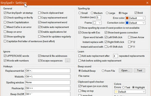 tinySpell screenshot 1
