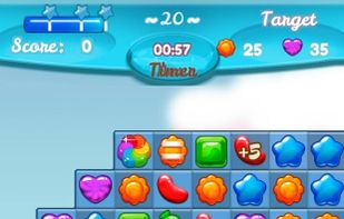 Candy Cookie Hero Jam screenshot 2