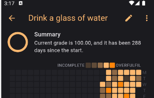 Table Habit screenshot 1