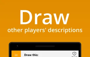 Draw other players' descriptions