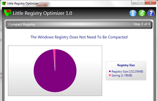 Little Registry Optimizer screenshot 1