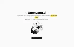 OpenLang.ai screenshot 1