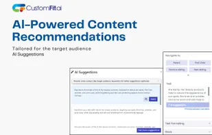 Displays automated content recommendations tailored to each audience segment, helping brands deliver personalized messaging instantly.