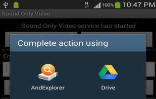 Sound Only Video screenshot 2