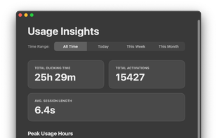 AudioDucker screenshot 1