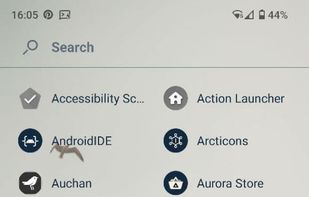 Ion Launcher screenshot 1
