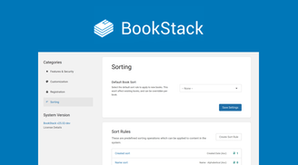 BookStack 25.02 released with new sorting rules, improved theme system exposure, and more image