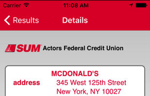 SUM ATM locator screenshot 3