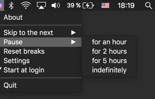 Disable break reminder