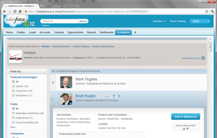 Leadspace finds the right prospects in social networks and contact databases