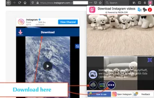 download Instagram videos