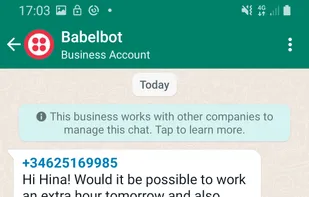 BabelBot screenshot 1