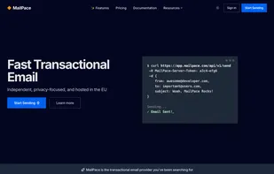 MailPace Landing Page