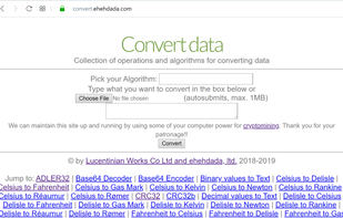 Convert Data screenshot 3