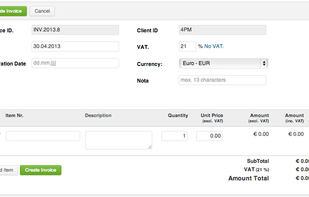 WP PRO Invoicing System screenshot 1
