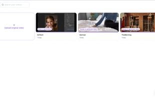 Upload your videos