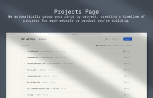 DailyPings screenshot 1