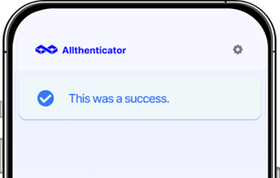 Allthenticator screenshot 3