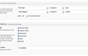 Advanced Custom Fields screenshot 1