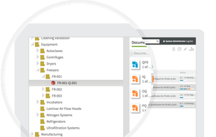 Manage validation by site, process or project with Workspaces