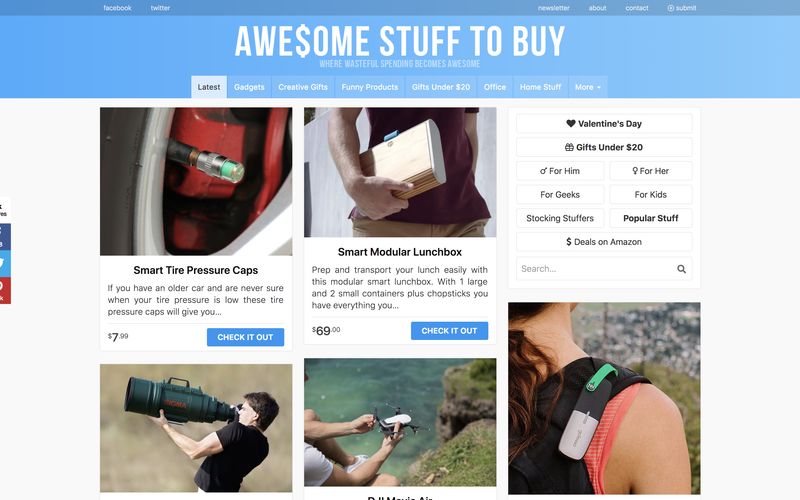Awesome Stuff To Buy Alternatives: Top 10 Online Shops & Similar Websites