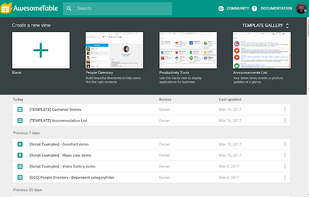 Awesome Table screenshot 1