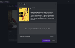 Filmustage screenshot 2