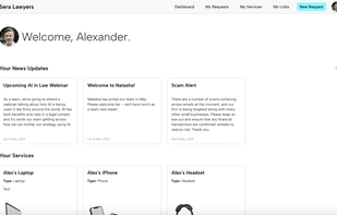 ServicePortal screenshot 1